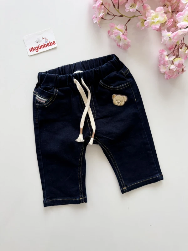 Teddy Likralı Kot Jean Pantalon 
