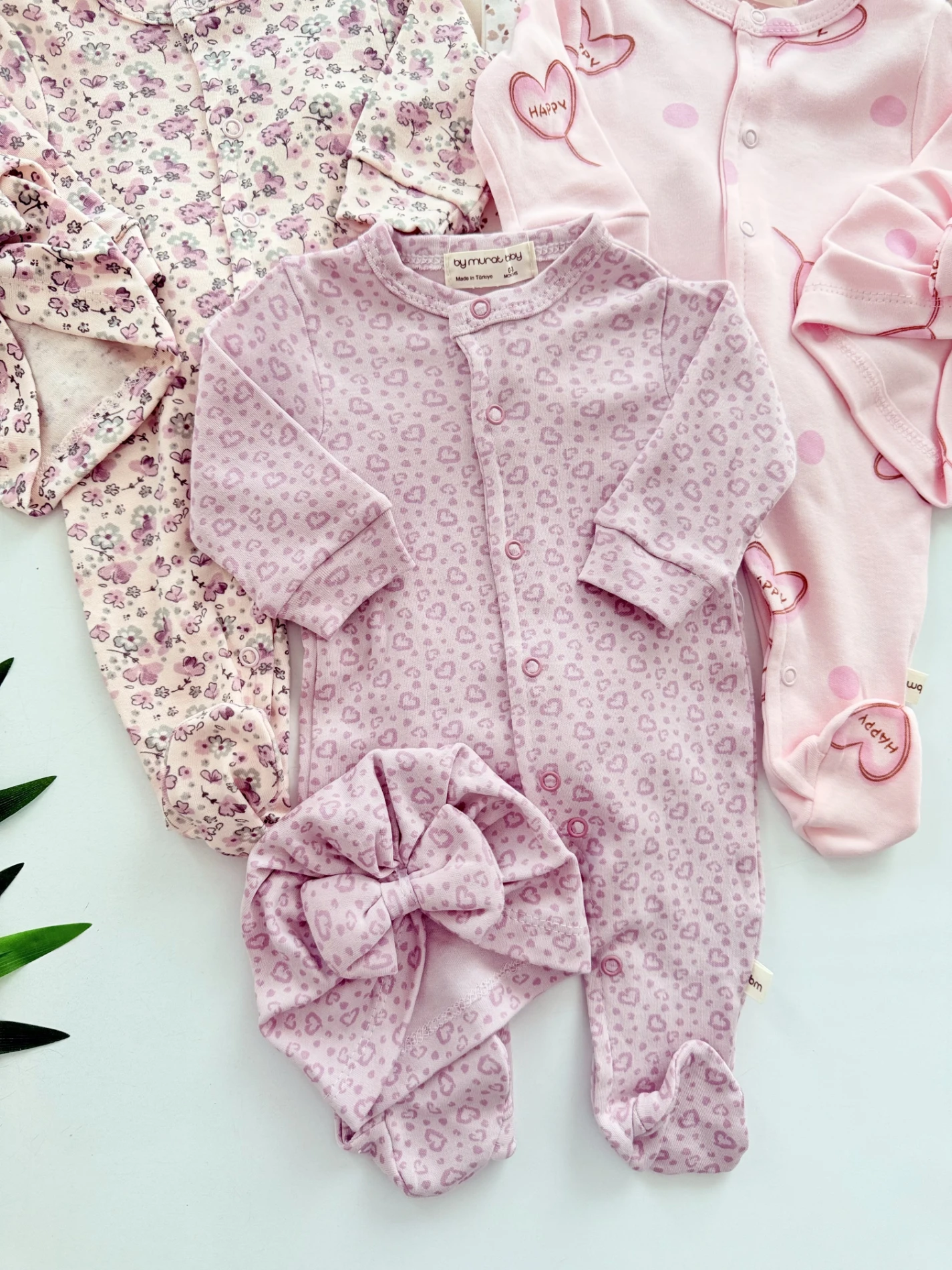 Bahar Çiçek Temalı 5 Parça %100 Pamuk Set