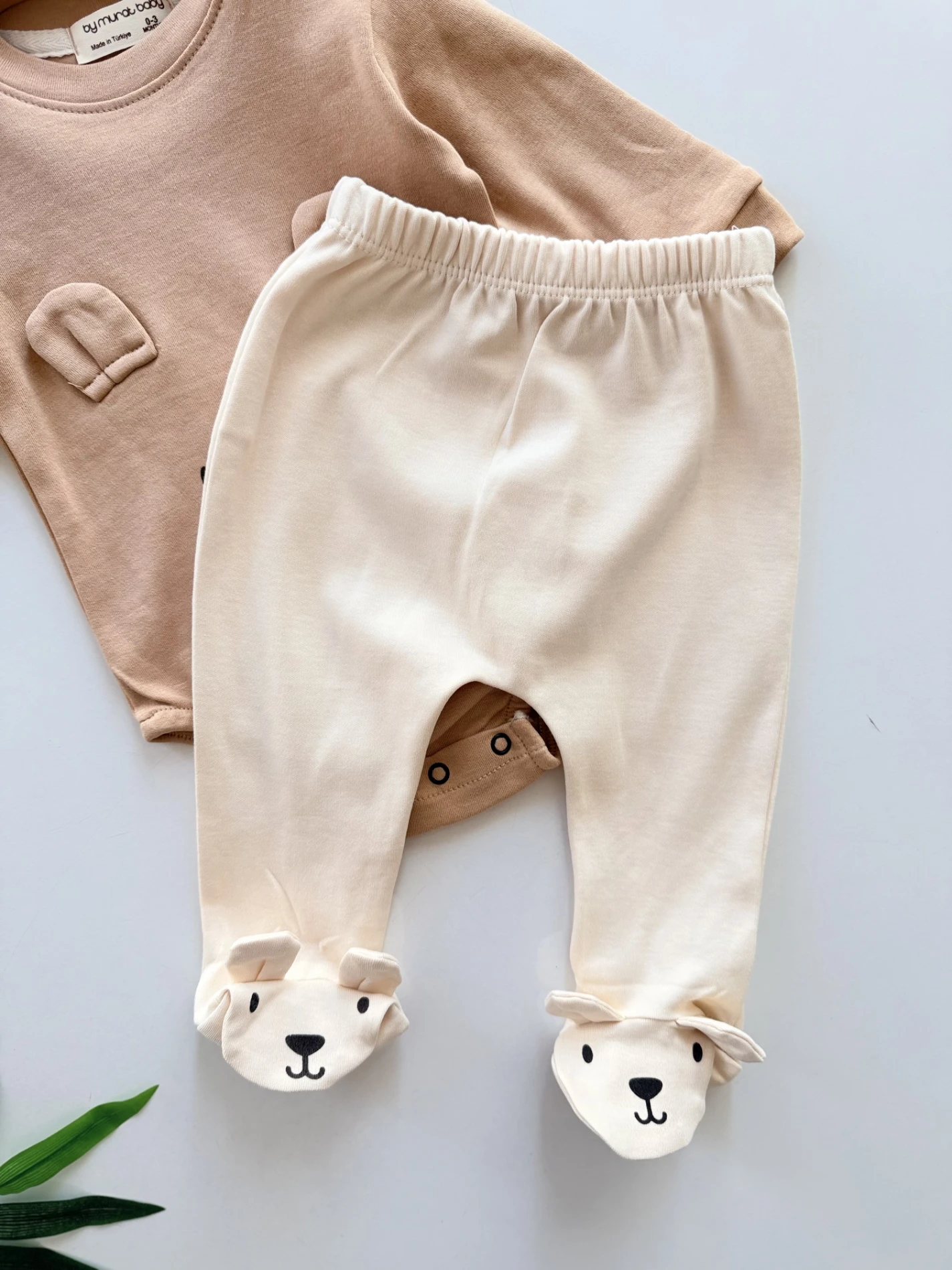 Teddy Bear 2’li %100 Pamuk Takım