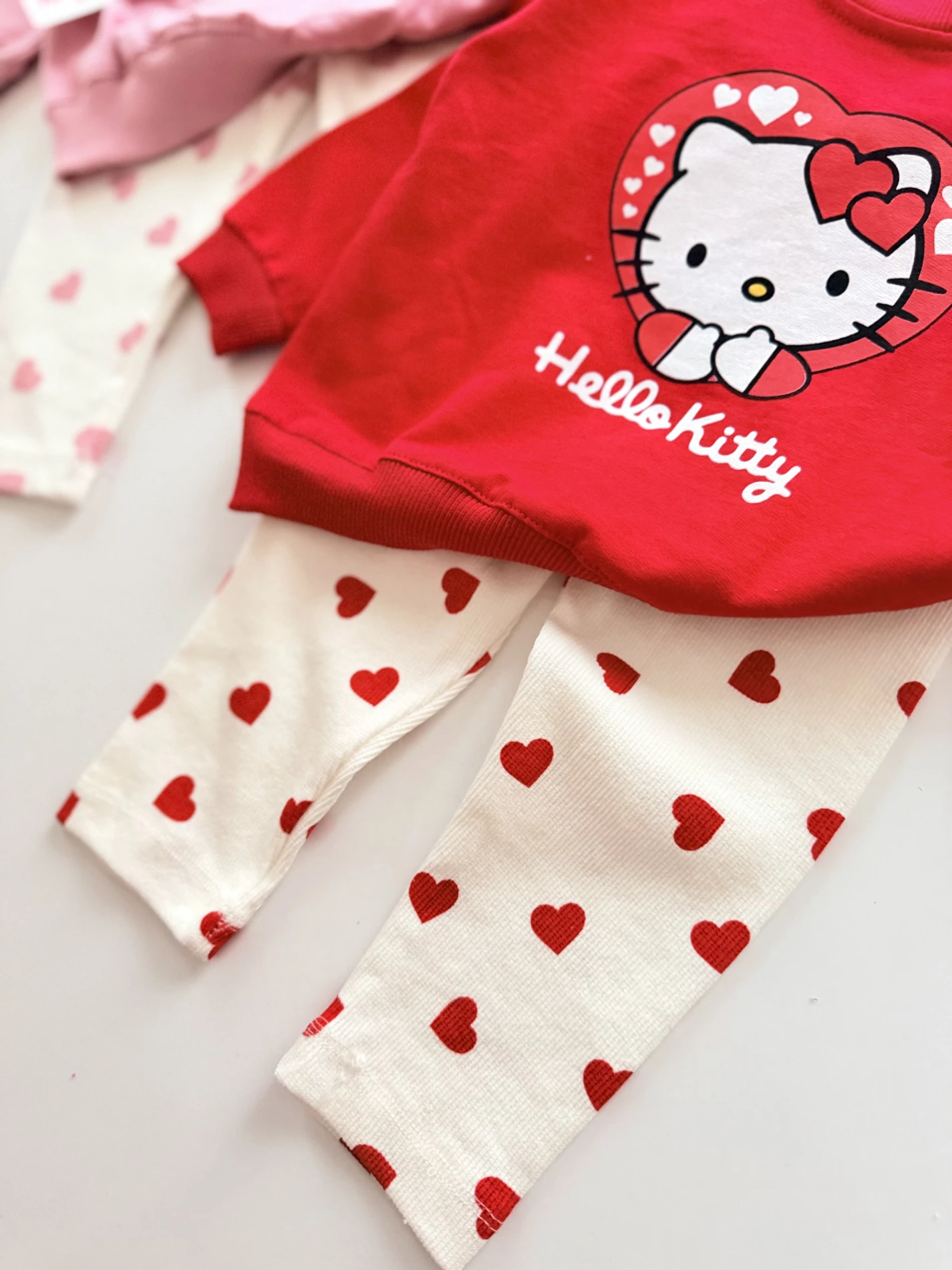 Hello Kitty %100 Pamuk 2’li Mevsimlik Takım 