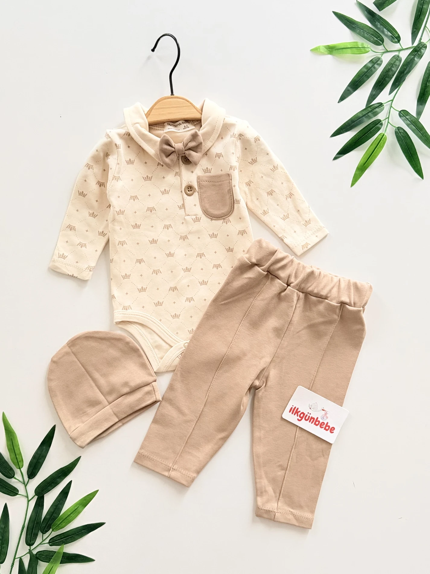 Papyonlu Şapkalı 4’lü Takım