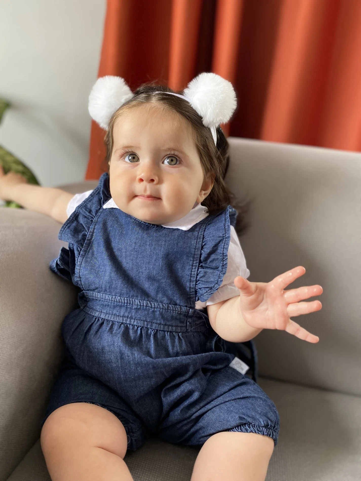 Pera Yandan Bağlamalı Tulumlu Keten Gömlekli Yazlık Set