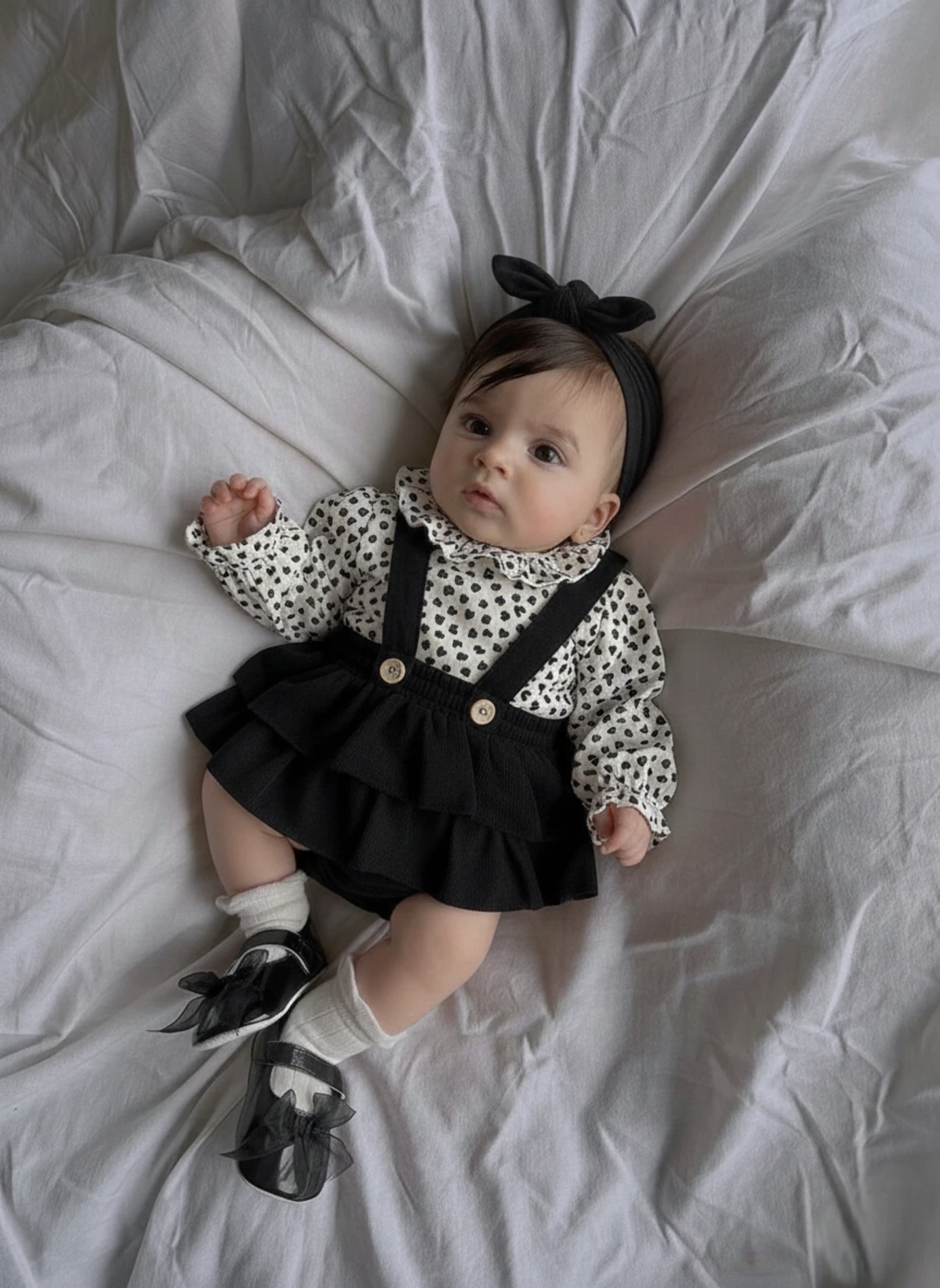 Leopar Desenli Müslin Gömlekli Kadife Salopet Set