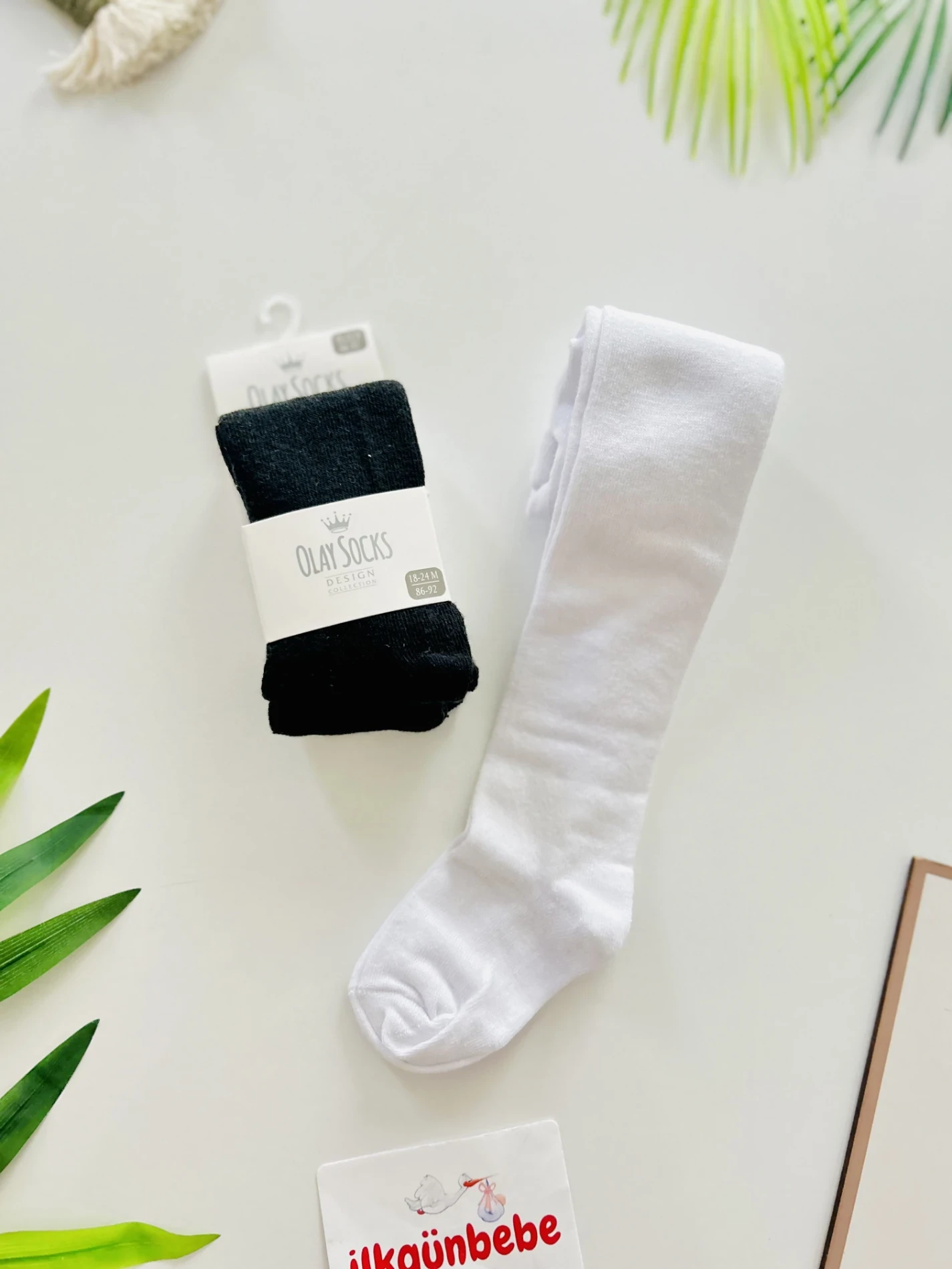 %100 Pamuklu Esnek Külotlu Çorap 