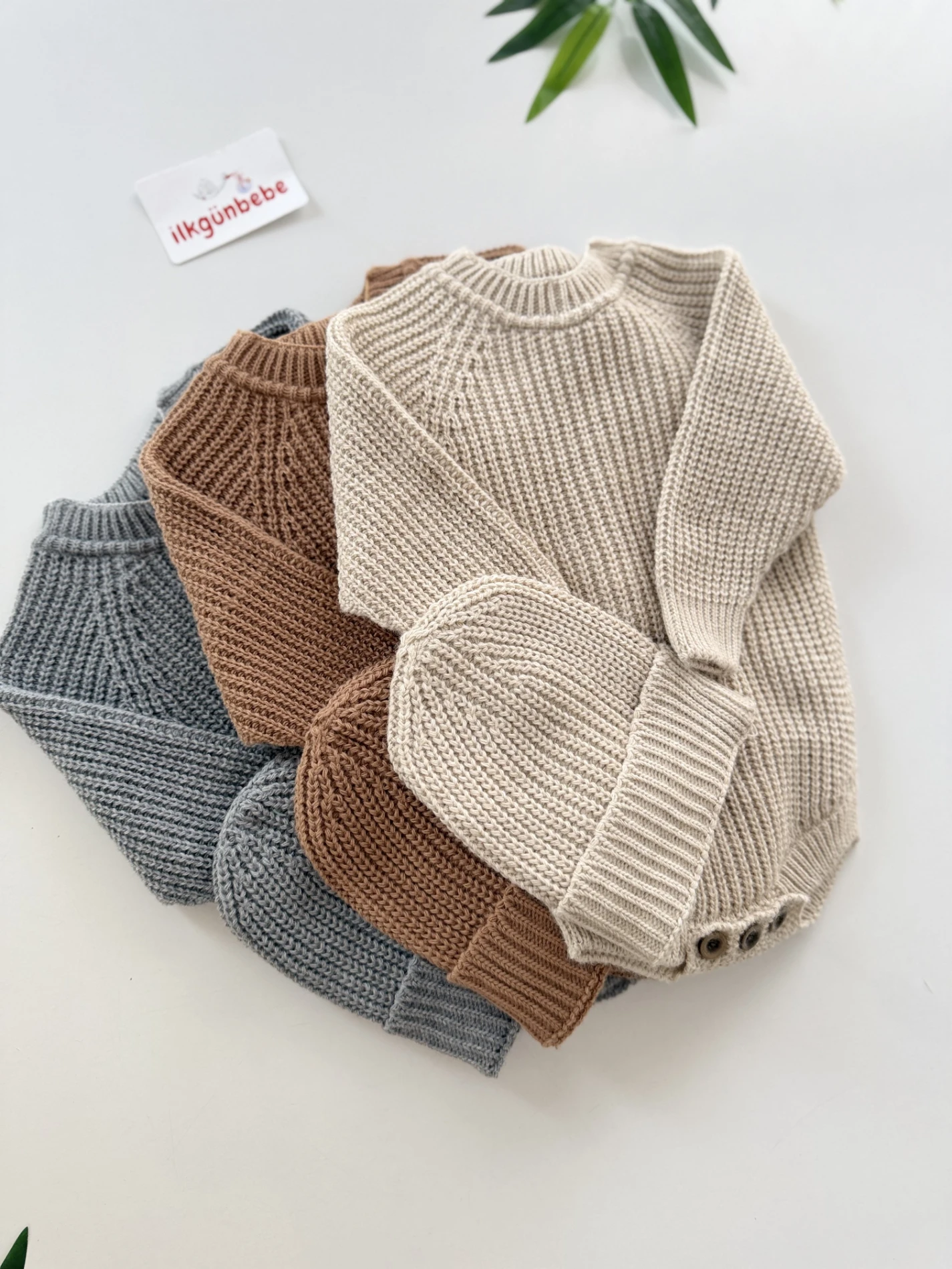 Selanik Örgüsü Triko  Body Şapka Set