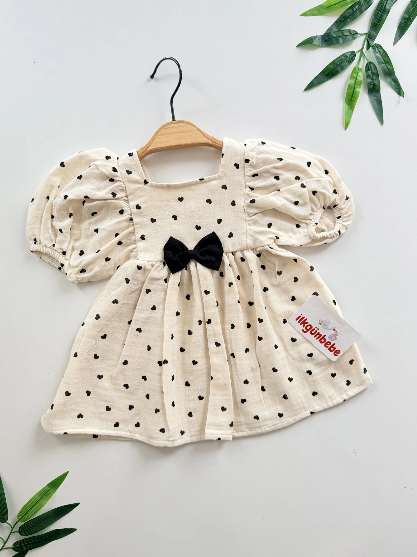 Lovely Müslin Kalpli  Yazlık Elbise 