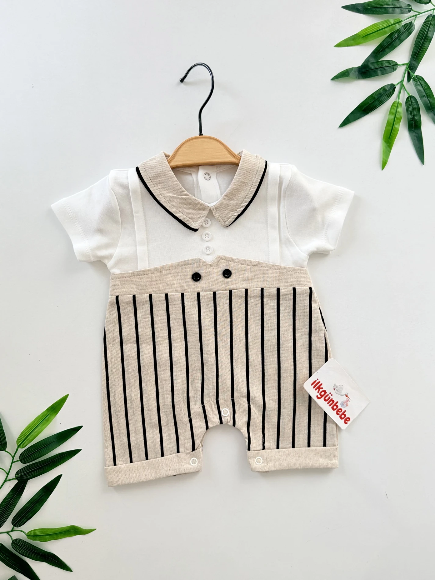 Daniel Çizgili Yazlık Tulum