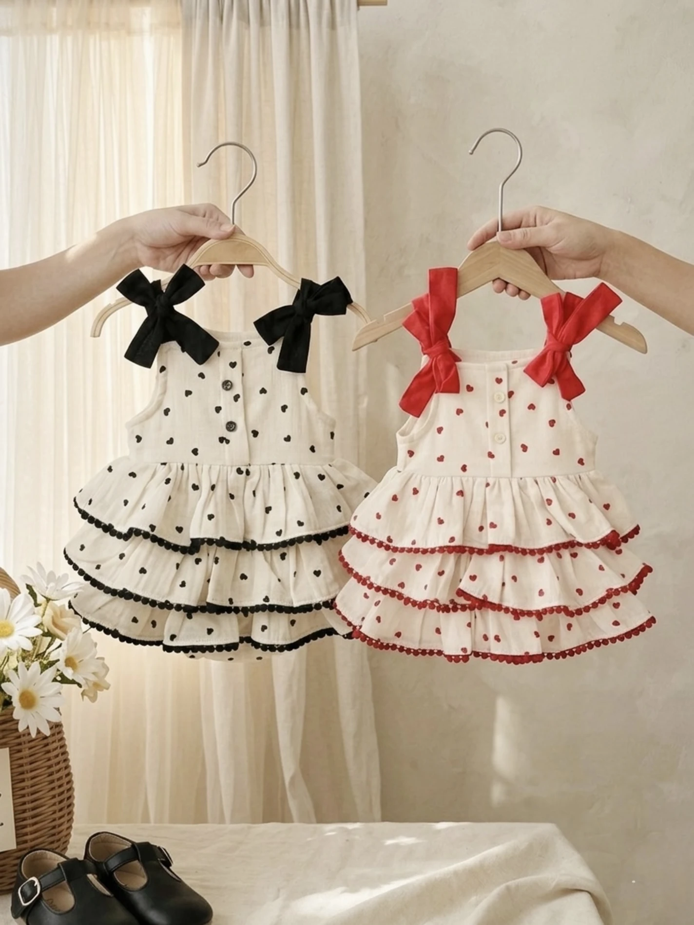 Lovely   Fiyonk Omuz Bağlamalı Yazlık Müslin Romper