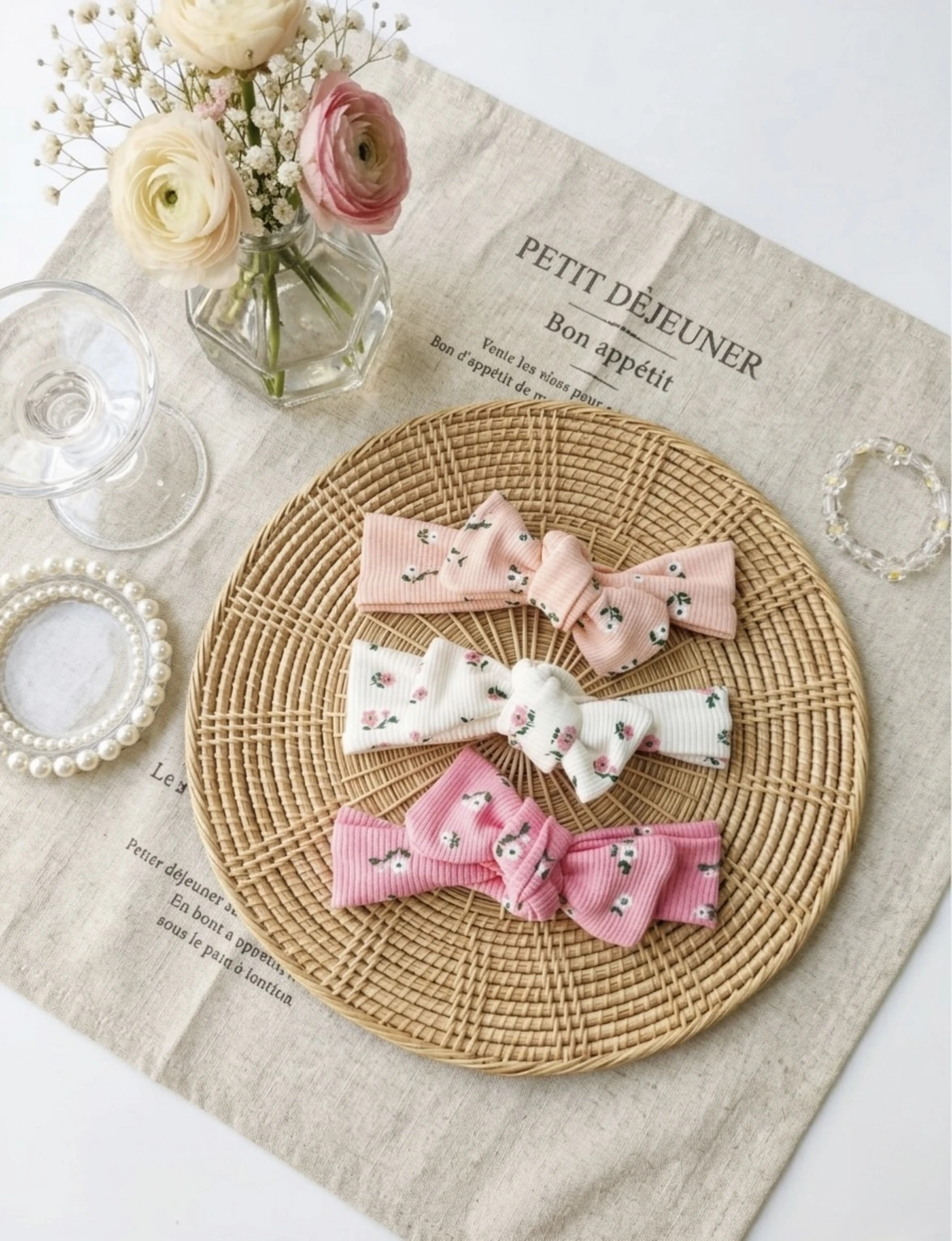 3’lü  Esnek Bandana 