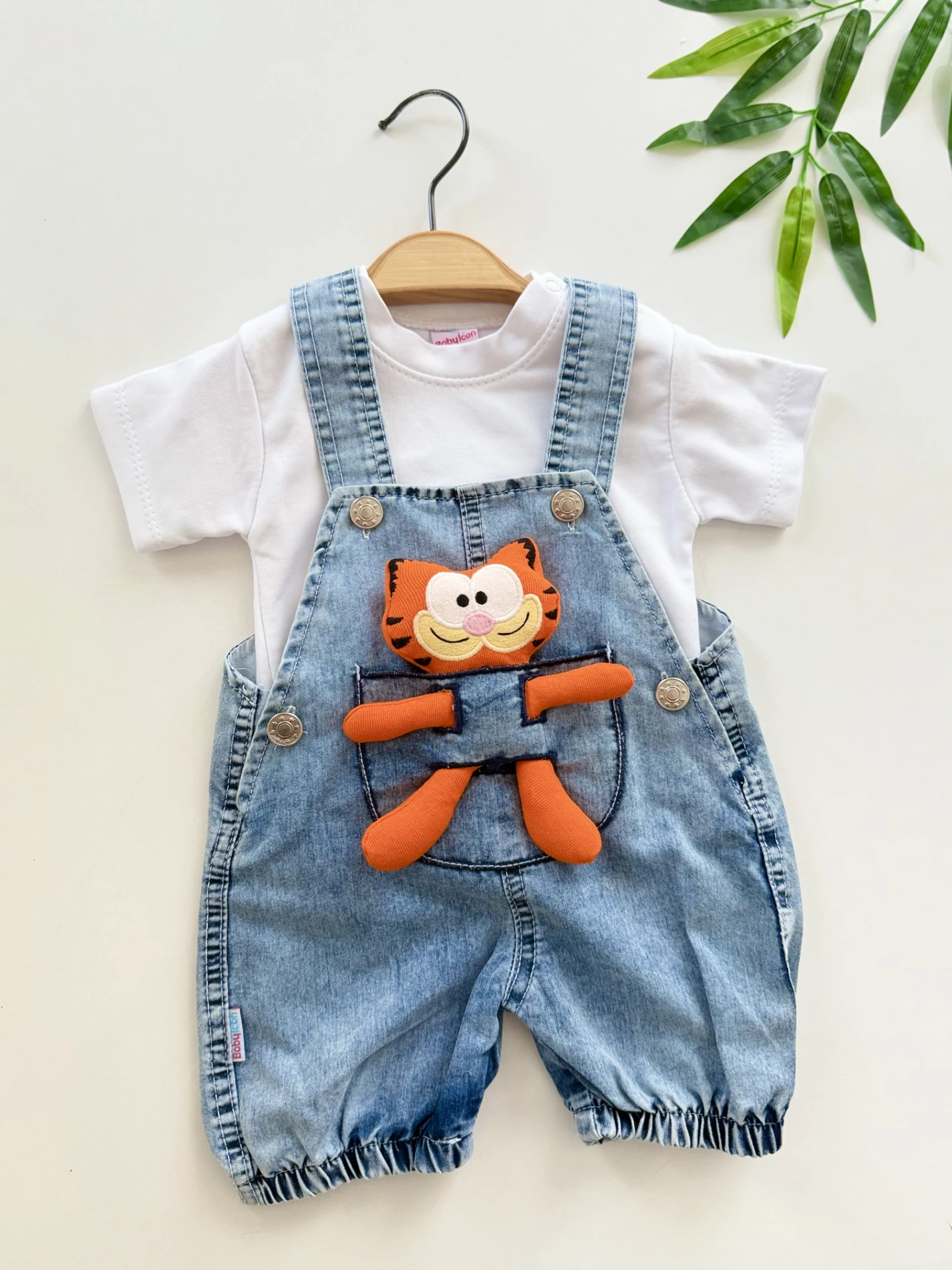 Garfield Unisex Kot Salopet & Body 