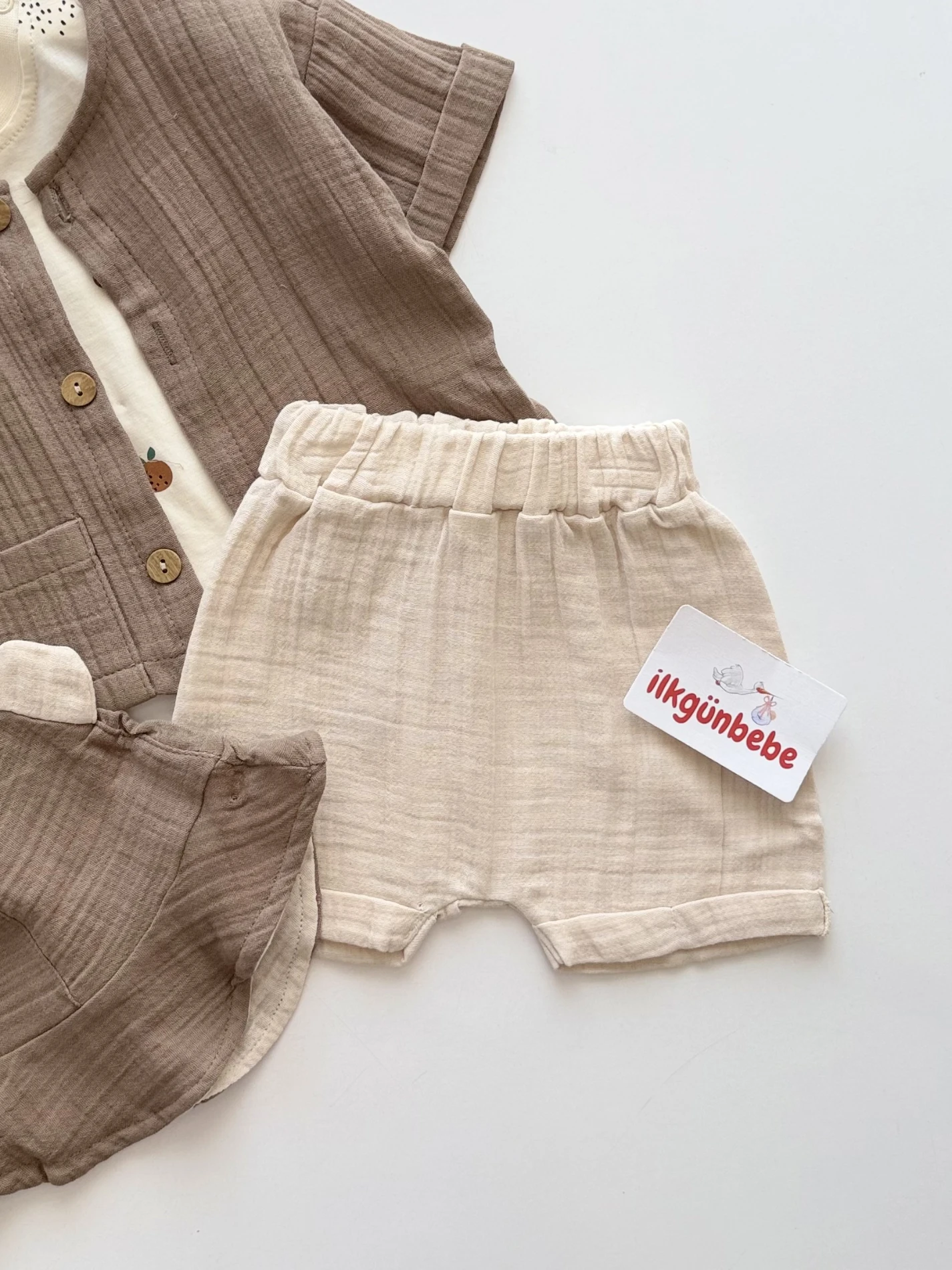 Little Bear Müslin 4’lü Takım