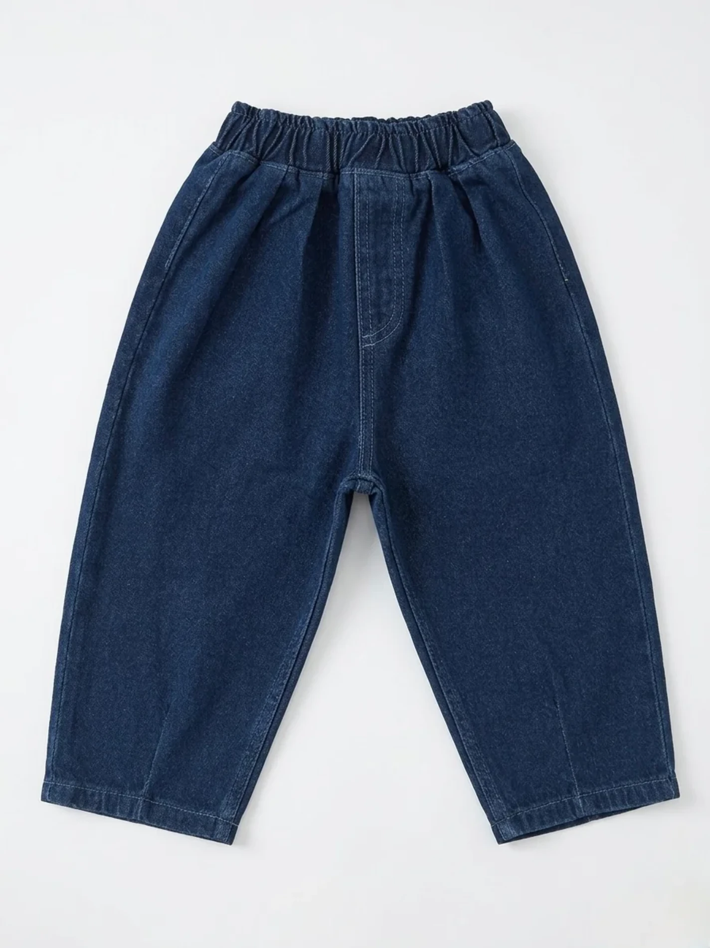 Laciel Paris Çizgili Tişört & Oversize Balon Kot Denim Pantalon Takım