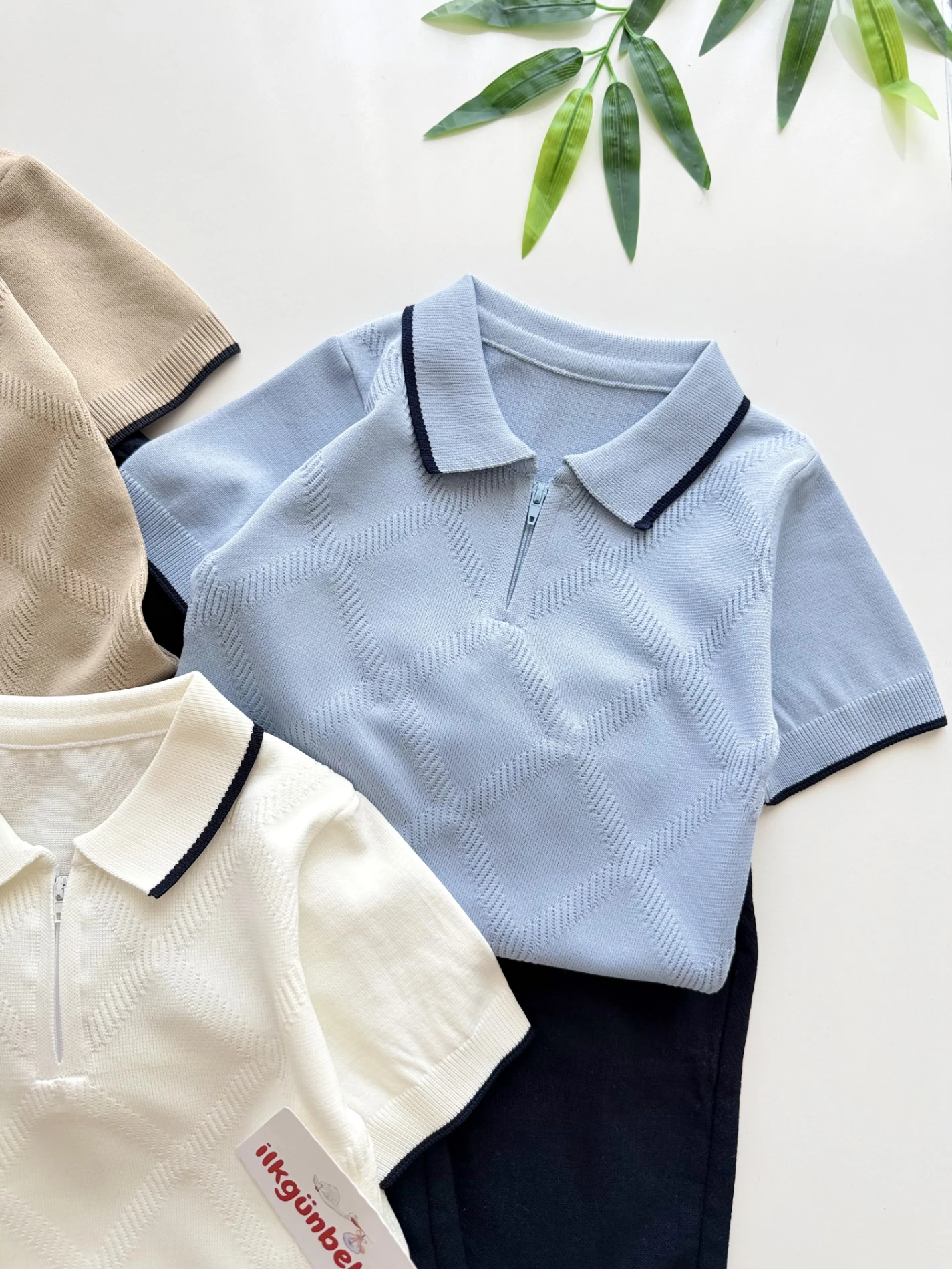 Classic Boy Kaprili Yazlık Triko Polo Takım