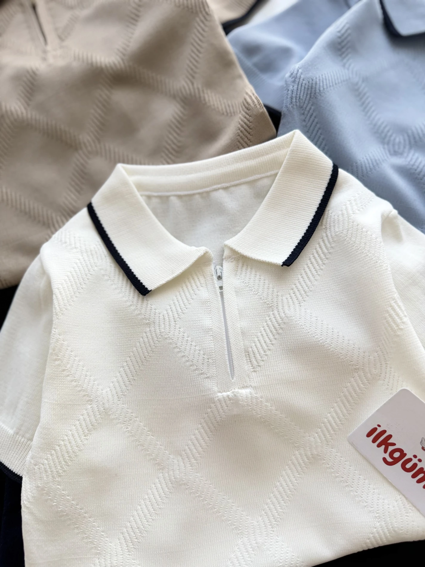 Classic Boy Kaprili Yazlık Triko Polo Takım