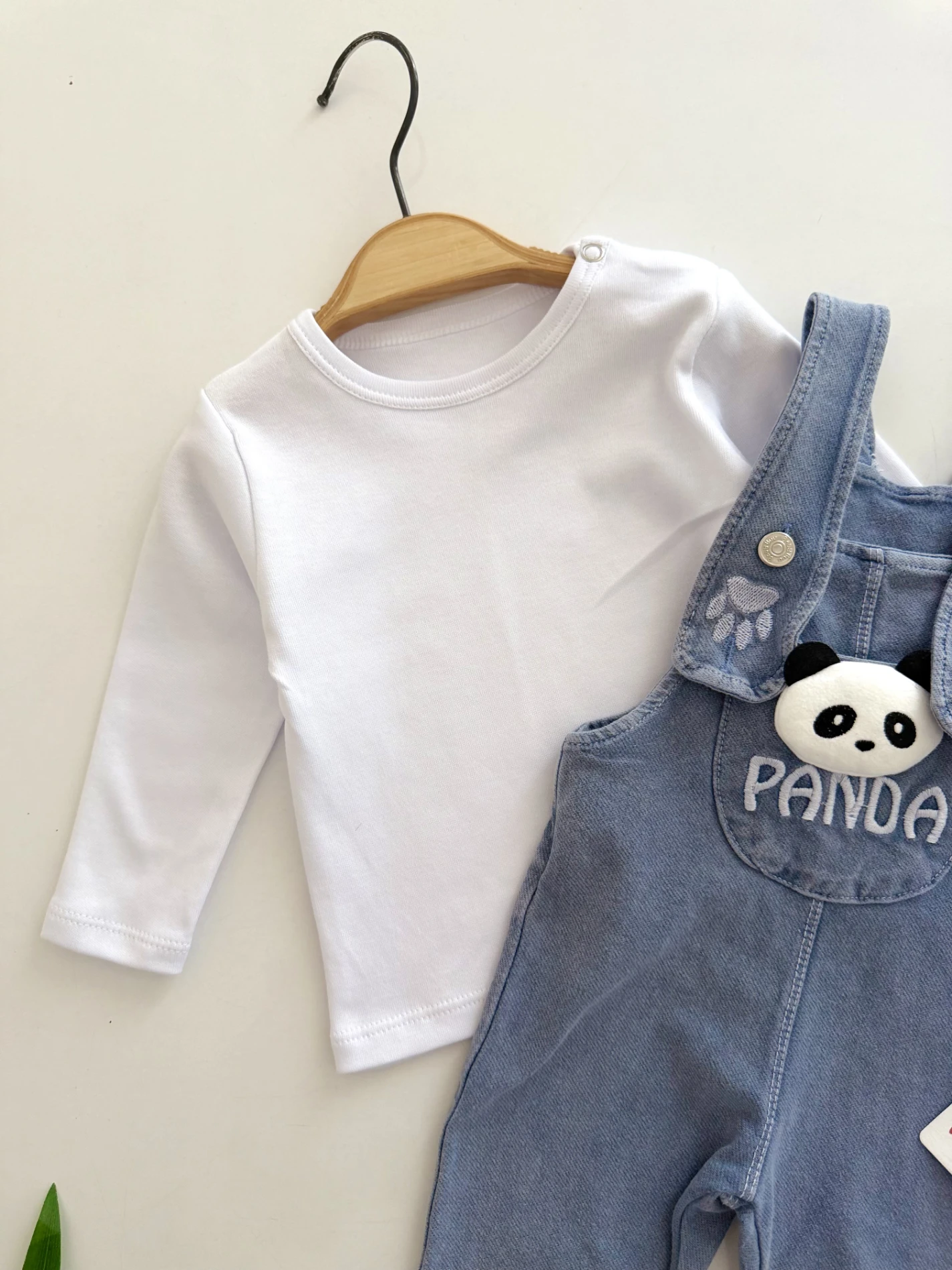 Panda Likralı Kot Kumaş Badili 2’li Takım