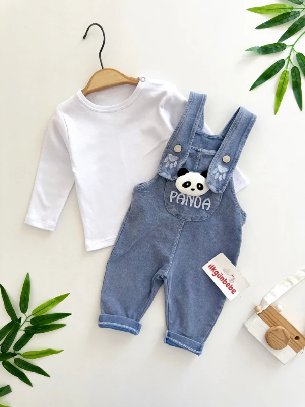 Panda Likralı Kot Kumaş Badili 2’li Takım