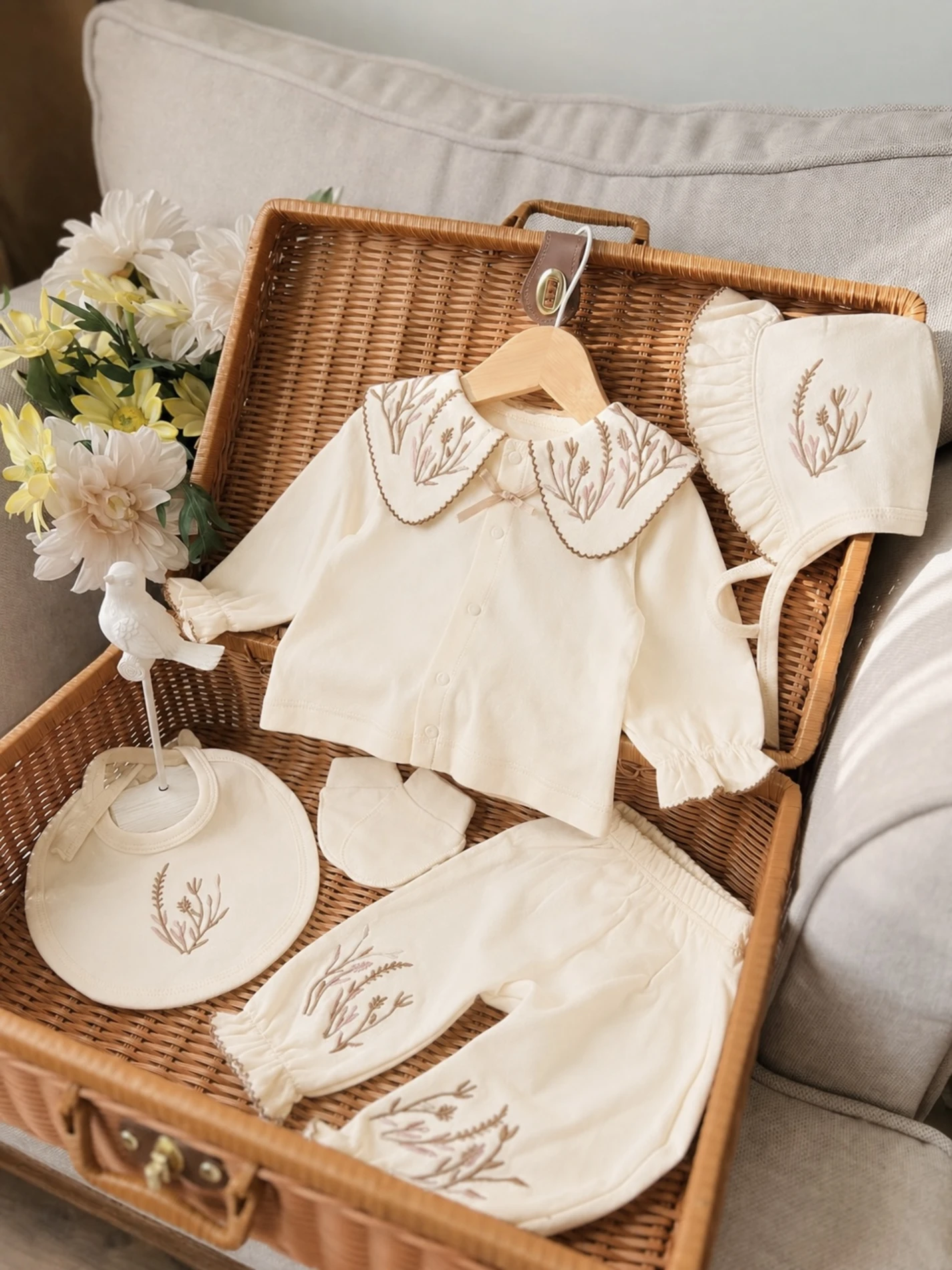 Bella Premium 5 Parça Yenidoğan Set