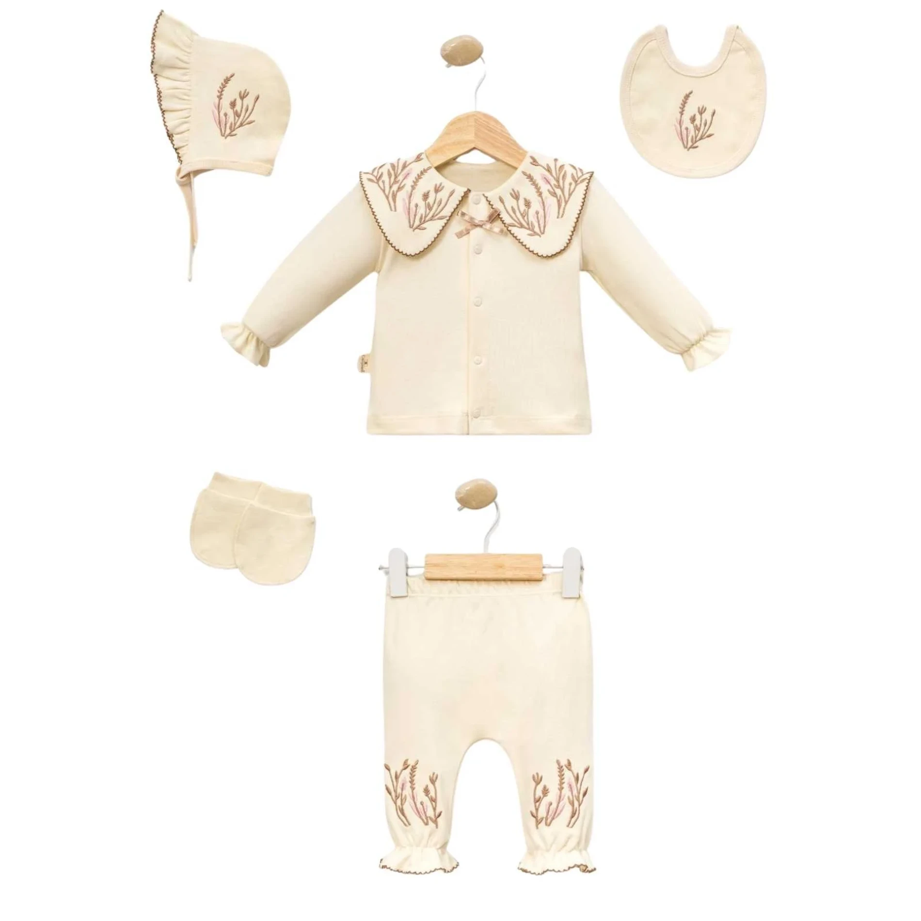 Bella Premium 5 Parça Yenidoğan Set