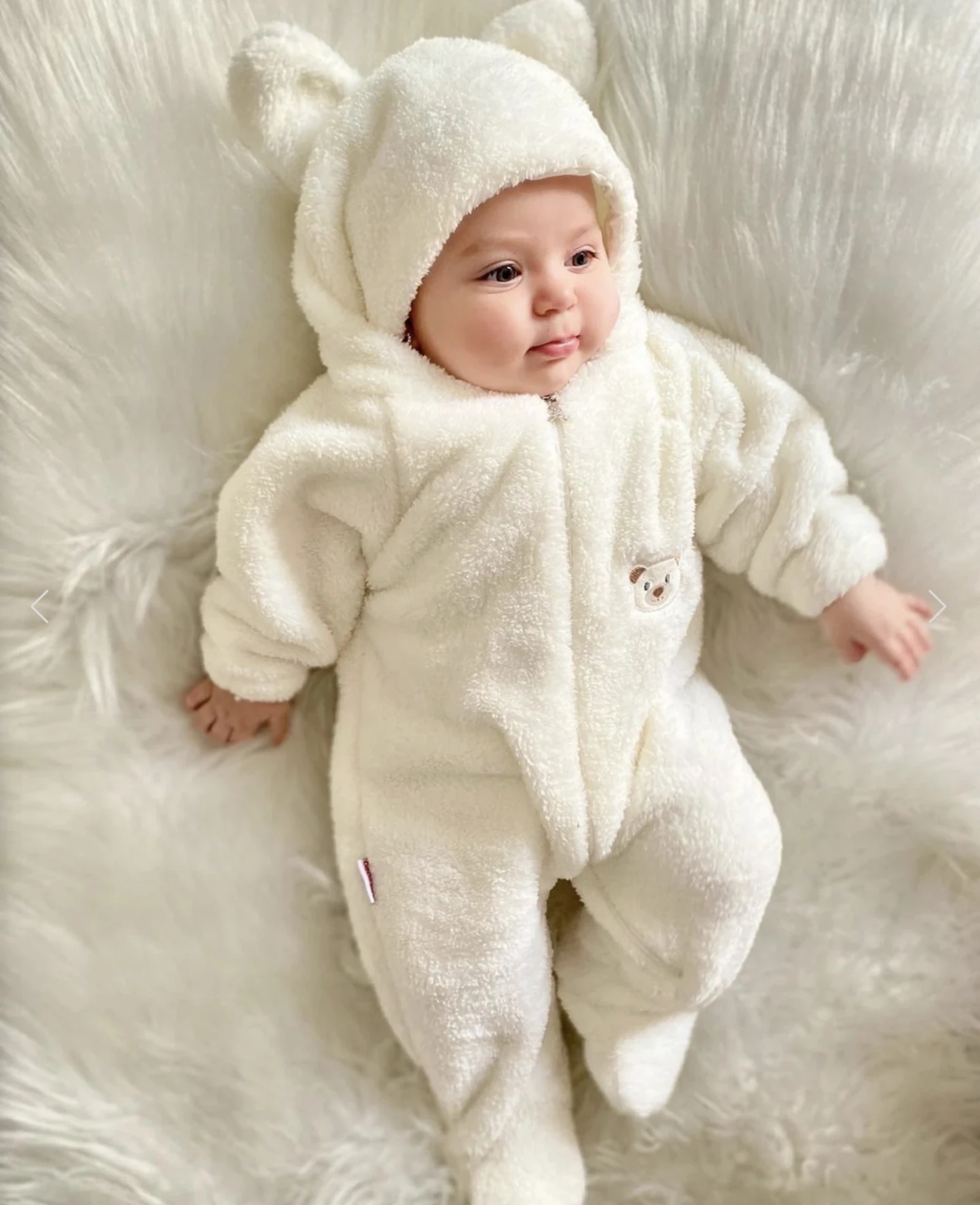Bear Teddy Welsoft Kışlık Unisex Tulum