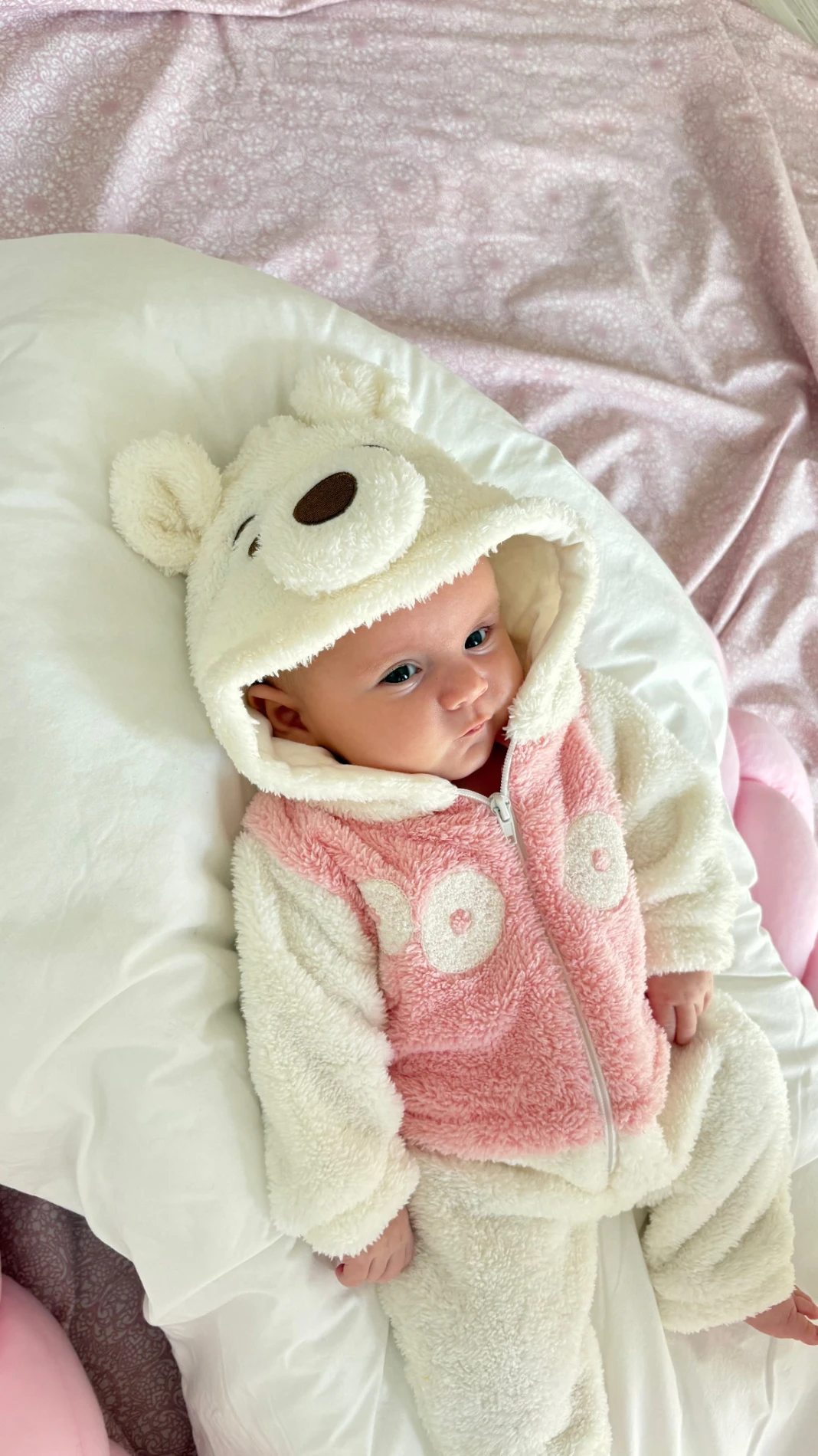 Winnie The Pooh  Yumuşacık Welsoft Kumaş Kapüşonlu Fermuarlı  Kışlık Tulum
