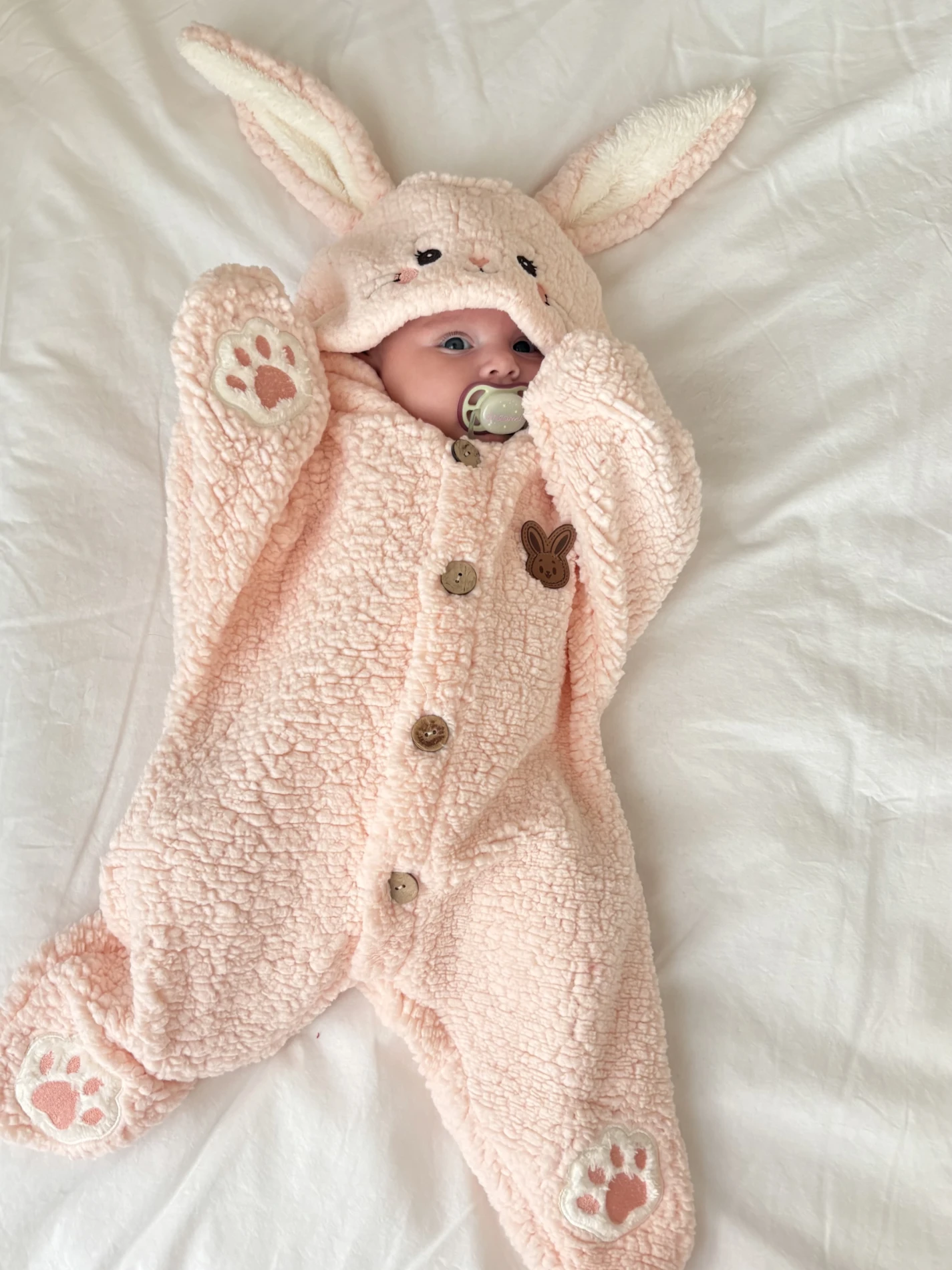 Little Bunny Welsoft Yıldız Tulum