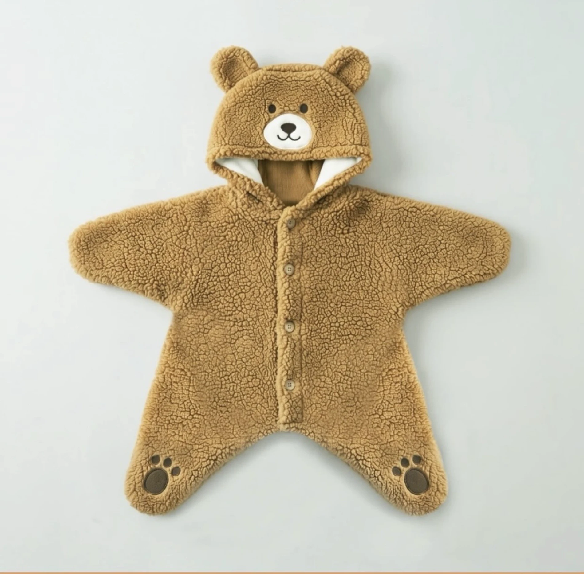 Teddy Bear Kışlık  Welsoft Yıldız Tulum