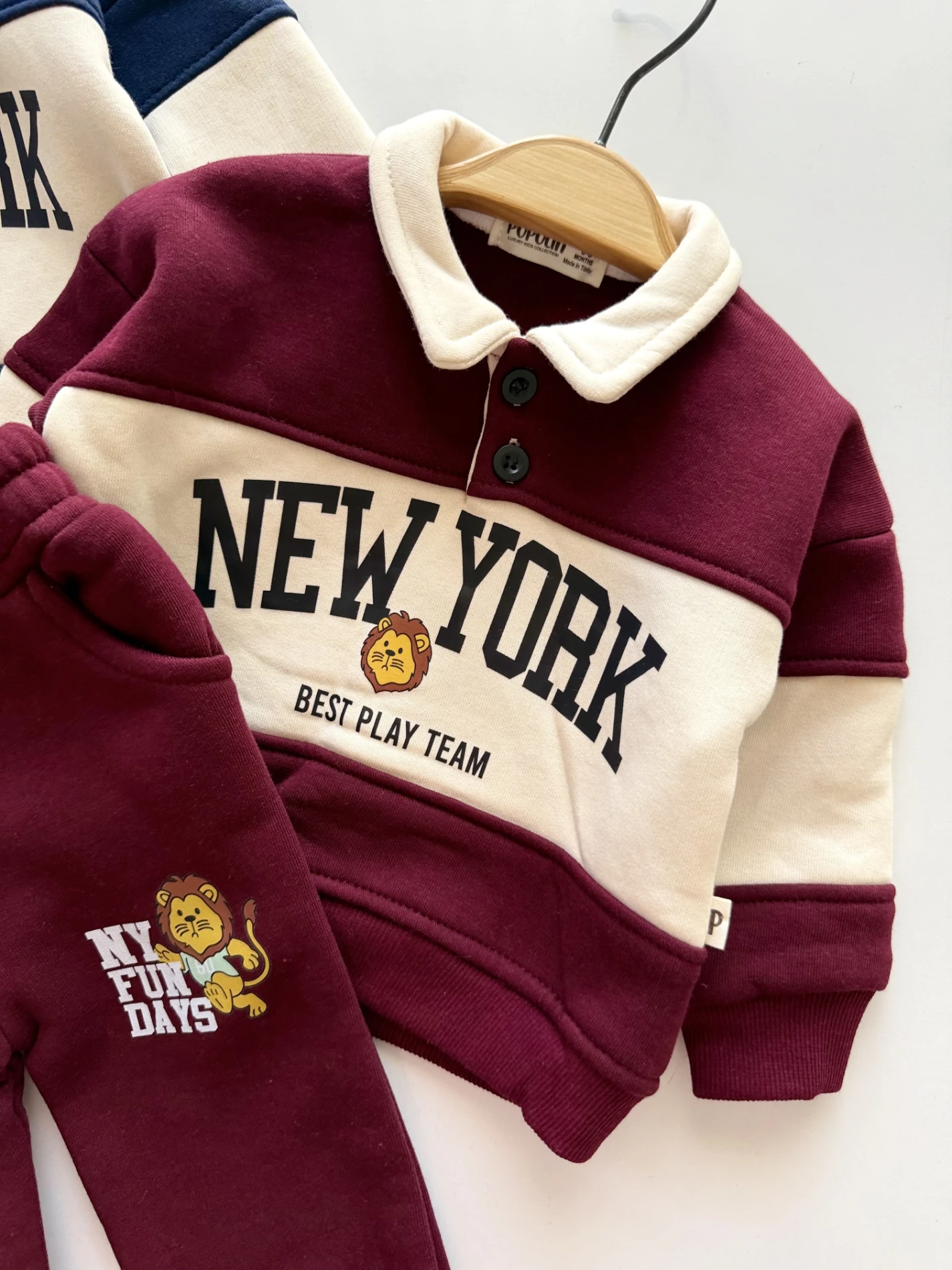 NYC 3 İp Şardonlu Kışlık Takım