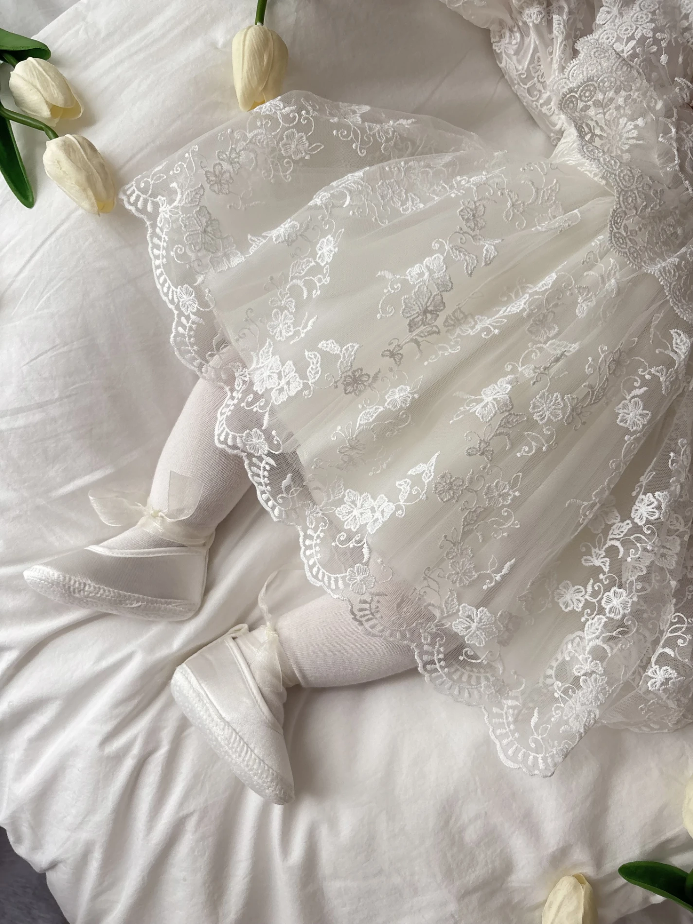 Venessa Özel Gün Mevlütlük  Dantelli 4 Parça Premium Set