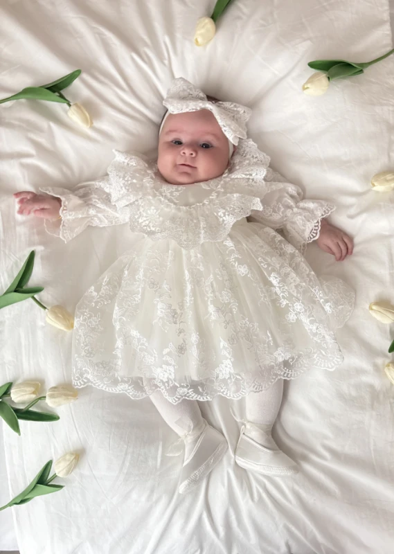Venessa Özel Gün Mevlütlük  Dantelli 4 Parça Premium Set