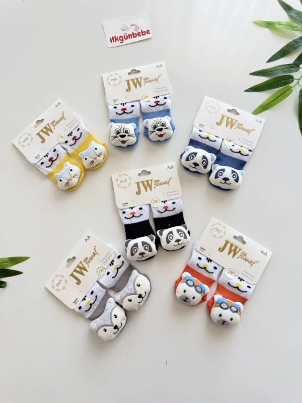 6’lı Oyuncaklı Premium Çorap Set