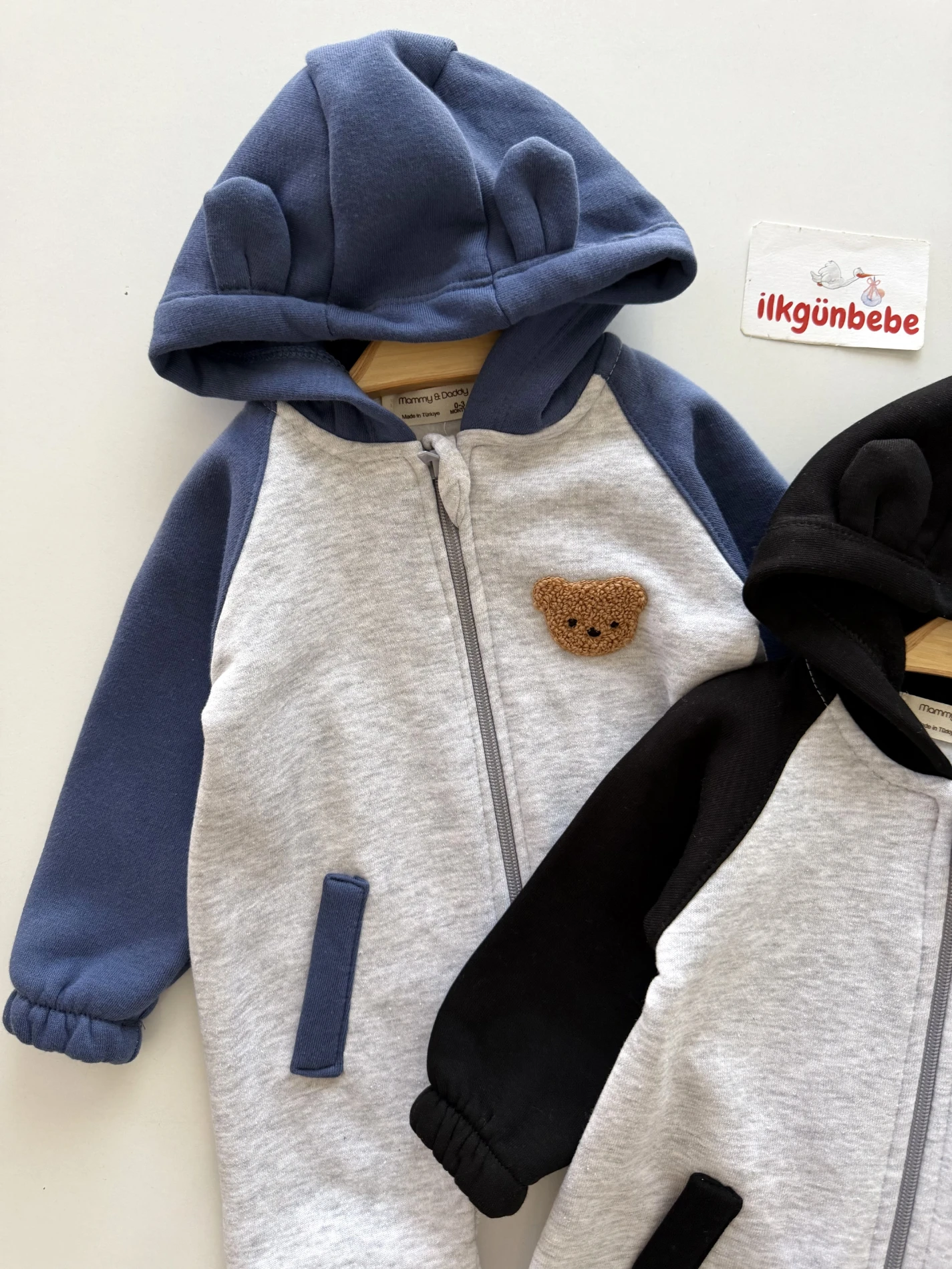 Teddy Bear  3 İp Şardonlu Yumuşacık Tulum 