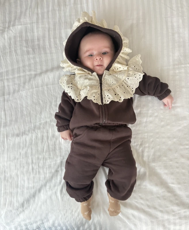 Fisto Baby 3 İp Şardonlu Kışlık Hırkalı Takım